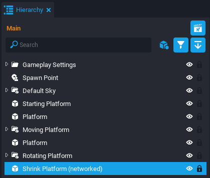 !Shrink Platform Networked