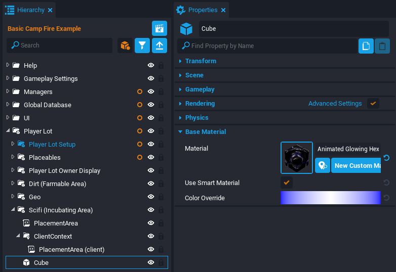 !Scifi Placeable Area Material