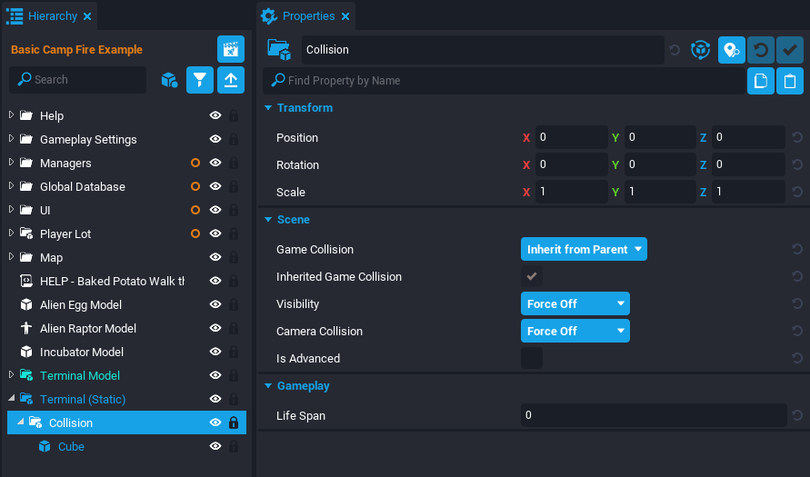 !Terminal Placeable Static Properties