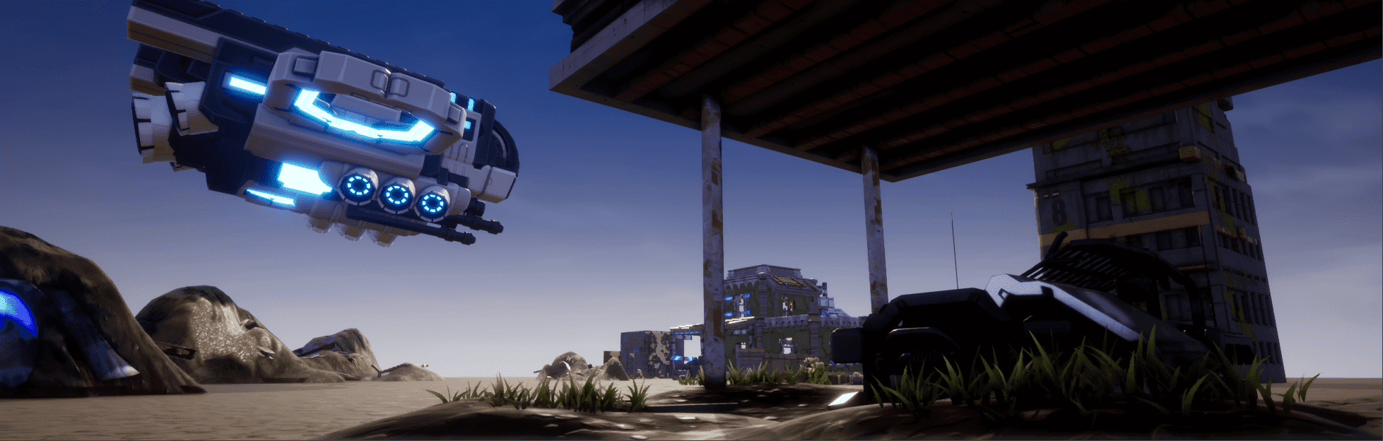 The default of AO is subtle but clear. Post Process Effects