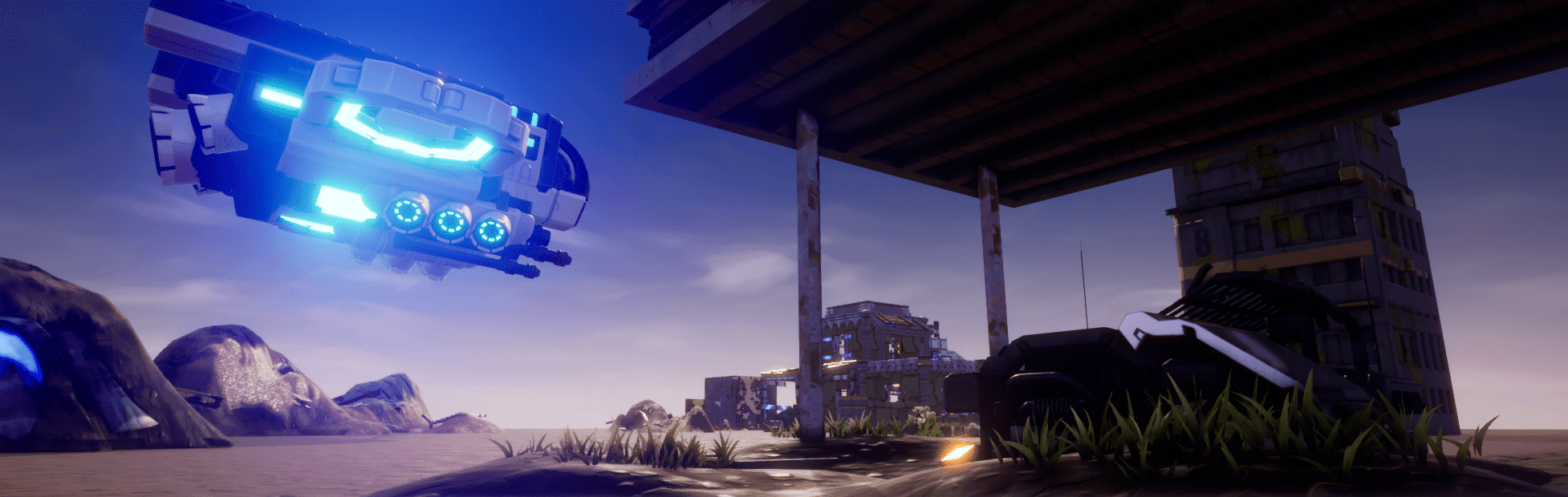 The default of AO is subtle but clear. Post Process Effects